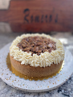ROMERO'S CARAMEL PECAN PIE CHEESECAKE