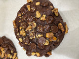 THE BIG DOUBLE CHOCOLATE DARK CHOCOLATE CHIP / SEA SALT COOKIE