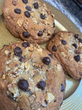 The BIG Dark Chocolate Walnut Cookie w/Sea Salt